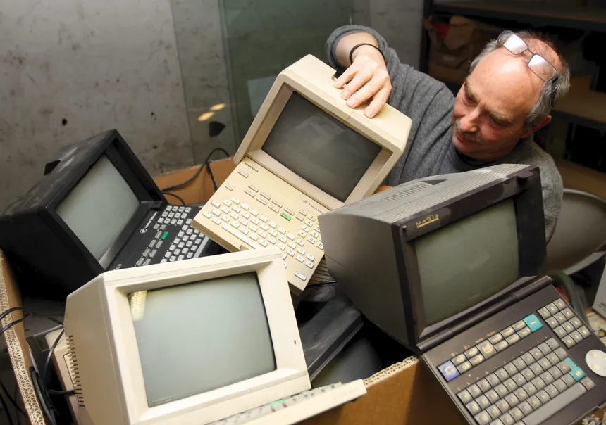 minitel screen