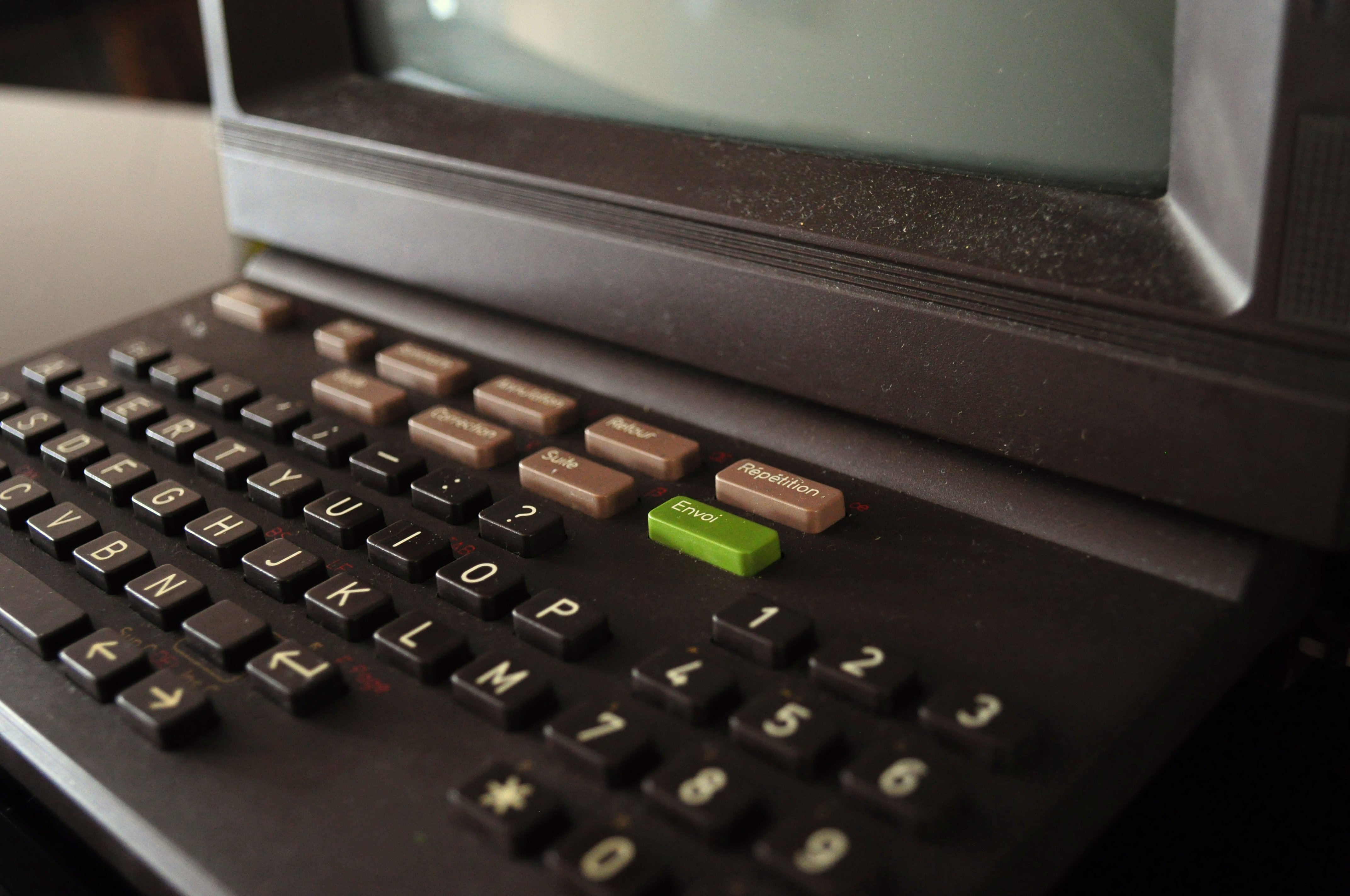 minitel keyboard